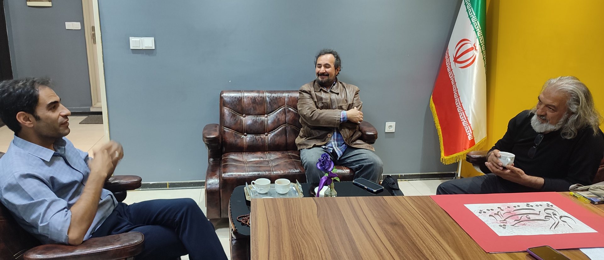 حضور کارگردان فیلم «زری خانیم» در دفتر گروه فرهنگی رسانهای اورین نیوز (سیزین تیوی)