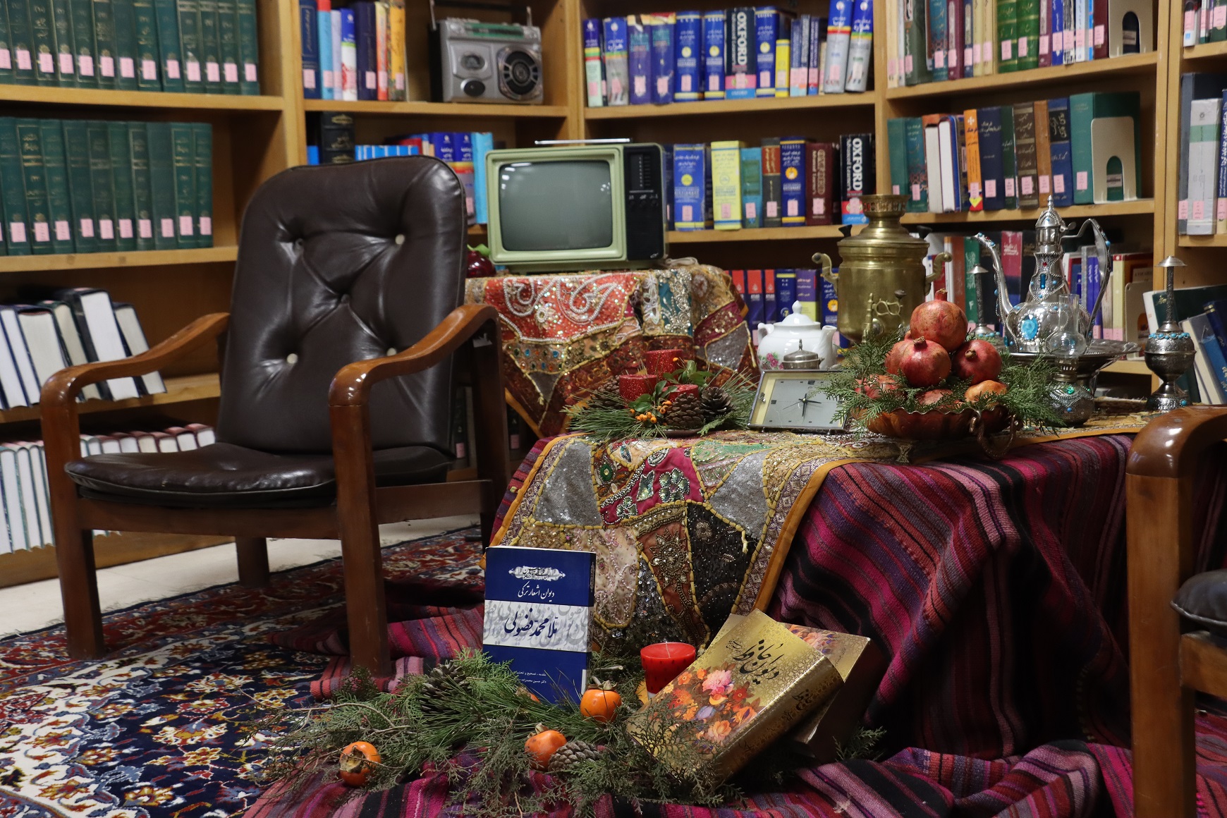 اجرای ویژه‌برنامه یلدا با عنوان «چلّه؛ برنامه سی» در کتابخانه ۱۵ خرداد خوی