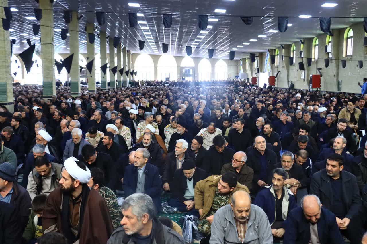 تشییع باشکوه شهدای جنگ رمضان در خوی